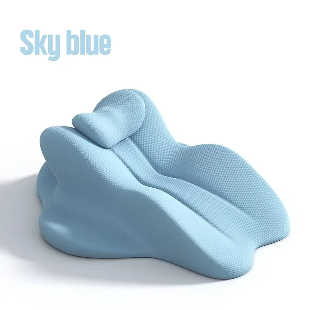 Multifunctional Pregnancy Body Pillow Suitable for Full-Body Support with Memory Foam & Compressible Portable Maternity Bed