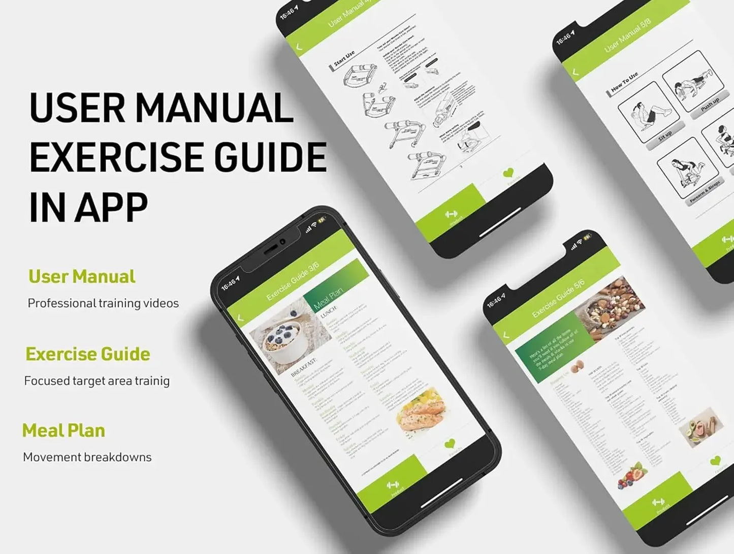 Wonder Core Smart Abdominal Trainer (Green) - Semoor Make Me Fit