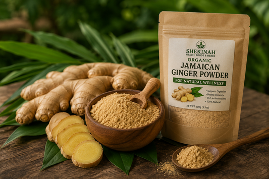 Organic Jamaican Ginger Powder for Natural Wellness