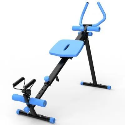 4 - in - 1 Ab Workout Exercise Equipment Rowing Machine Leg Press Machine Ab Glider Machine Roman Chair Fitness Equipment For Ab Workout Core Strength Training - Semoor Make Me Fit