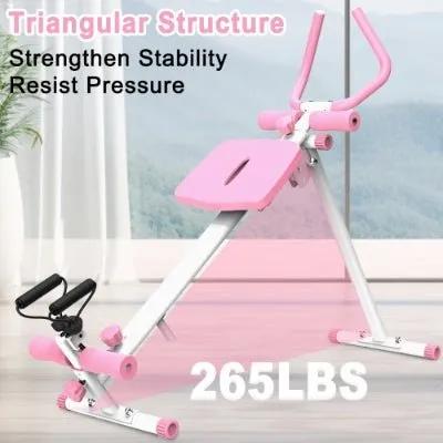 4 - in - 1 Ab Workout Exercise Equipment Rowing Machine Leg Press Machine Ab Glider Machine Roman Chair Fitness Equipment For Ab Workout Core Strength Training - Semoor Make Me Fit