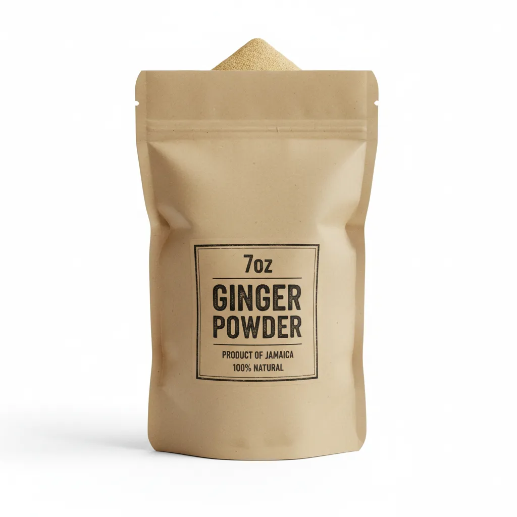 7oz Jamaican Ginger Powder in paper bag