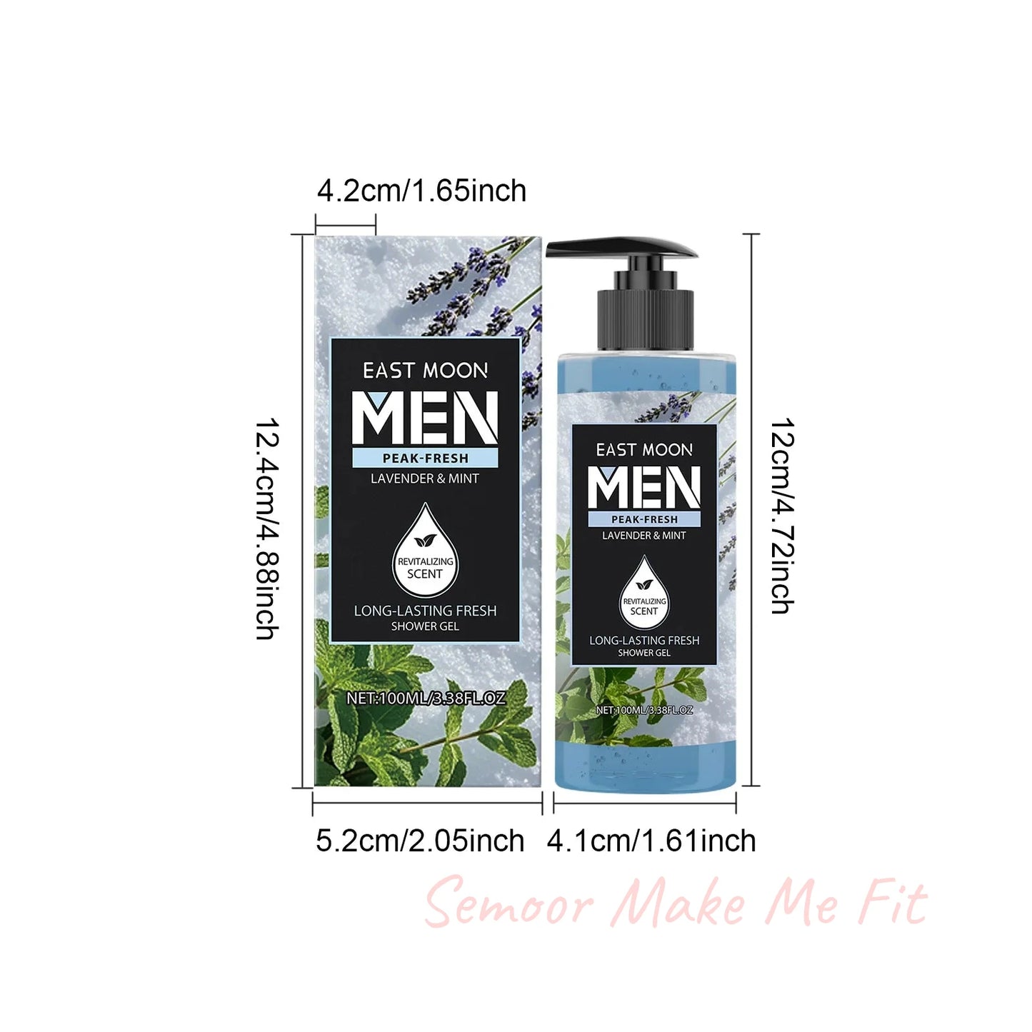 Fragrance Shower Gel Gift Set Deep Cleansing Shower Gel Moisturizing Refreshing Scent Long Lasting Fragrance Oil Control
