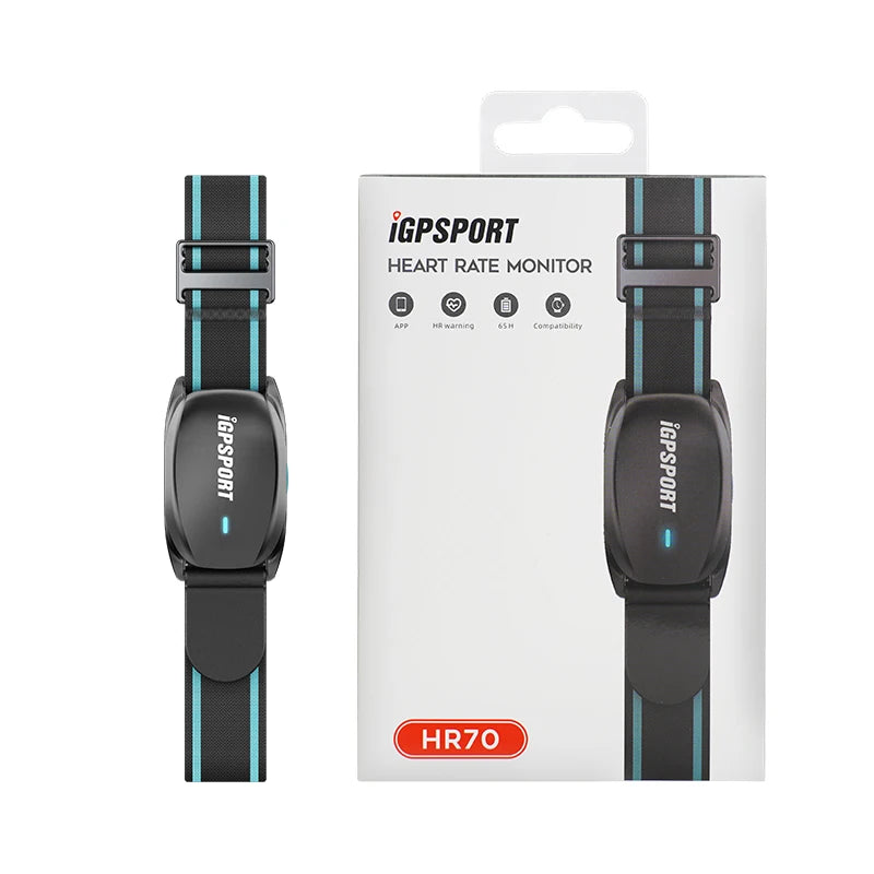 IGPSPORT HR70 HR50 Heart Rate Speed Sensor Wireless Health Fitness Smart Bicycle Heart Rate Monitor Hand Strap Bluetooth ANT+