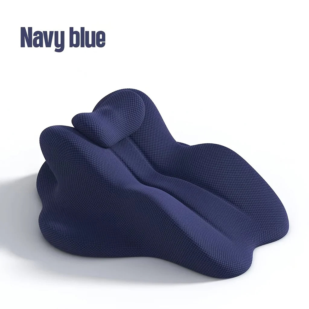 Multifunctional Pregnancy Body Pillow Suitable for Full-Body Support with Memory Foam & Compressible Portable Maternity Bed