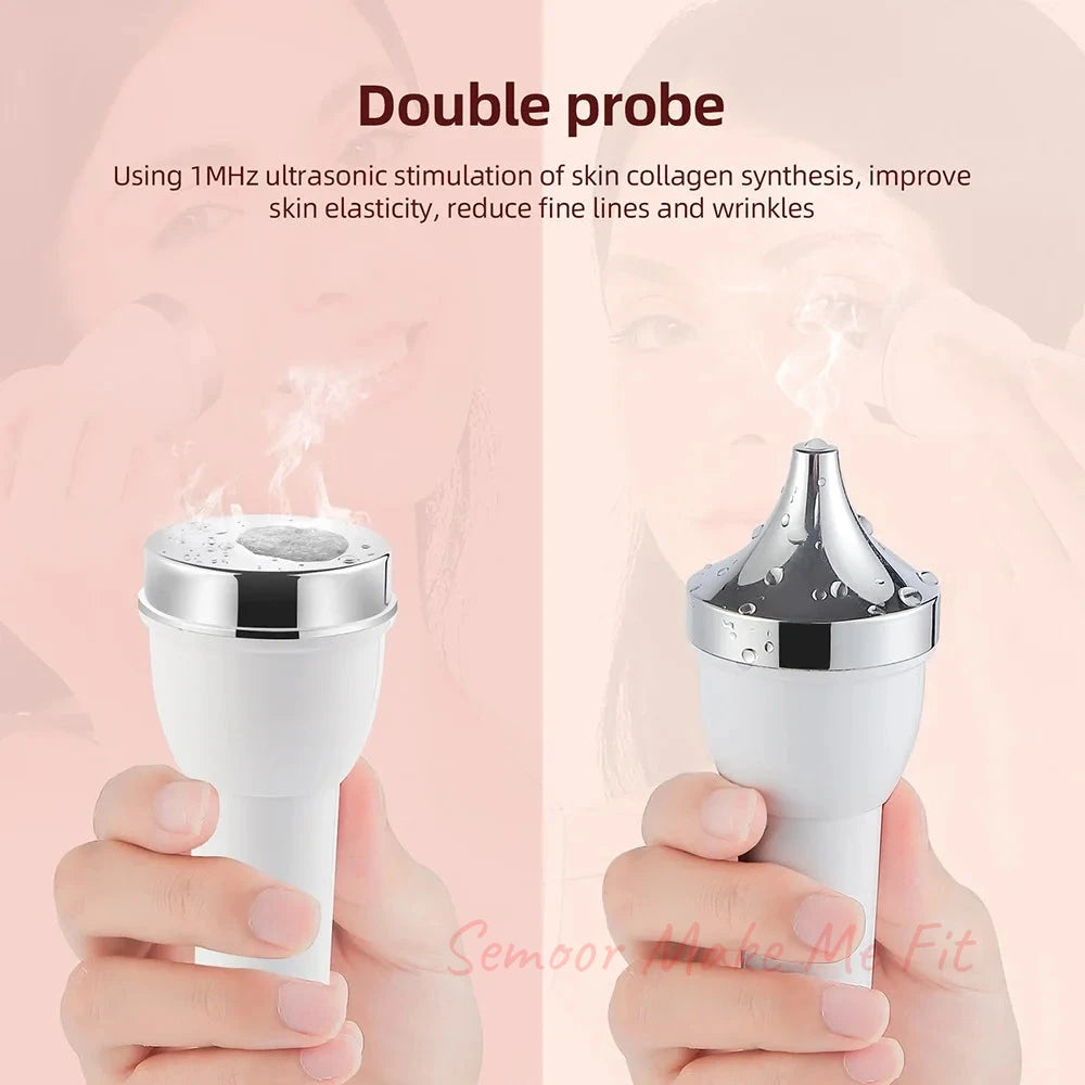 Ultrasound Skin Care Beauty Machine Skin Anti Aging High Frequency Face Eye Massager Ultrasonic Beauty Women SPA Device