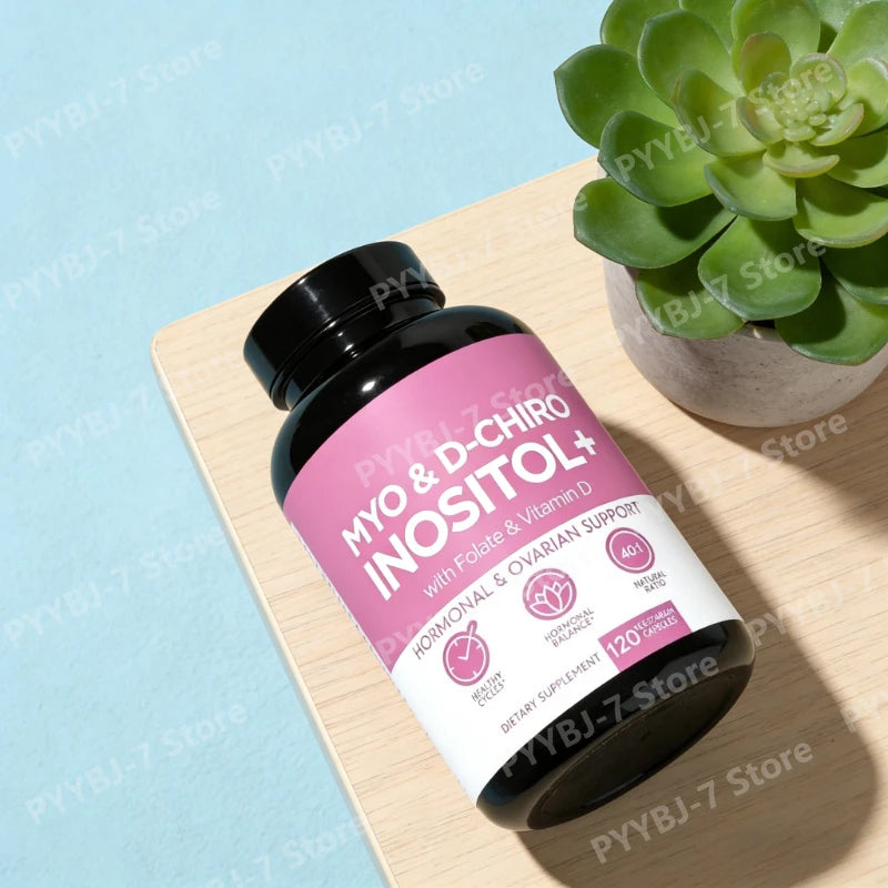 Optify Inositol Supplement for Women Folate and Vitamin D Support Healthy Hormonal Balance Regular Cycles Ovarian Health