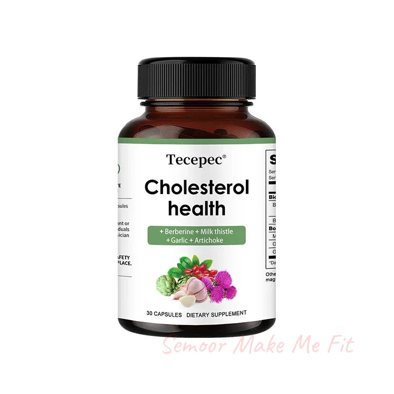 Cholesterol Supplements - Improves Blood Circulation, Supports Cardiovascular Health, and Strengthens The Immune System