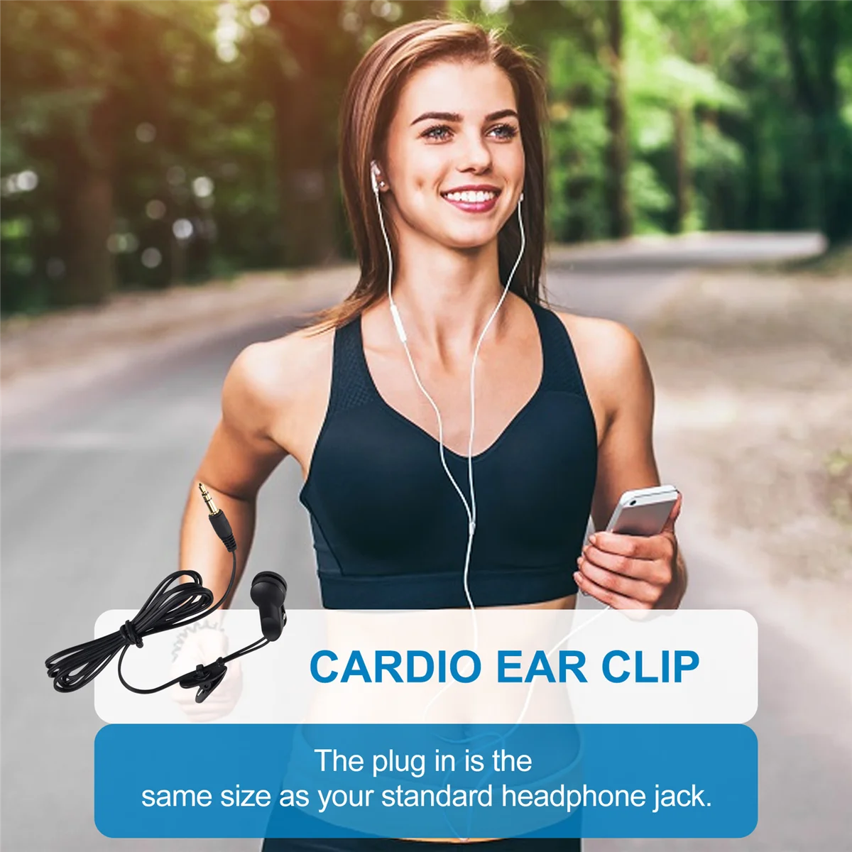 Trendy! Cardio EAR CLIP Heart Rate Pulse Meter Sensor for KETTLER Cardio Fitness Equipment Accessories Heart Rate Monitoring