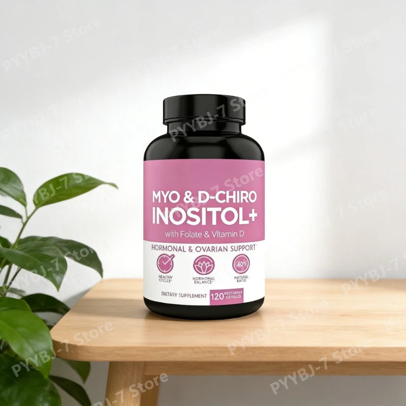 Optify Inositol Supplement for Women Folate and Vitamin D Support Healthy Hormonal Balance Regular Cycles Ovarian Health
