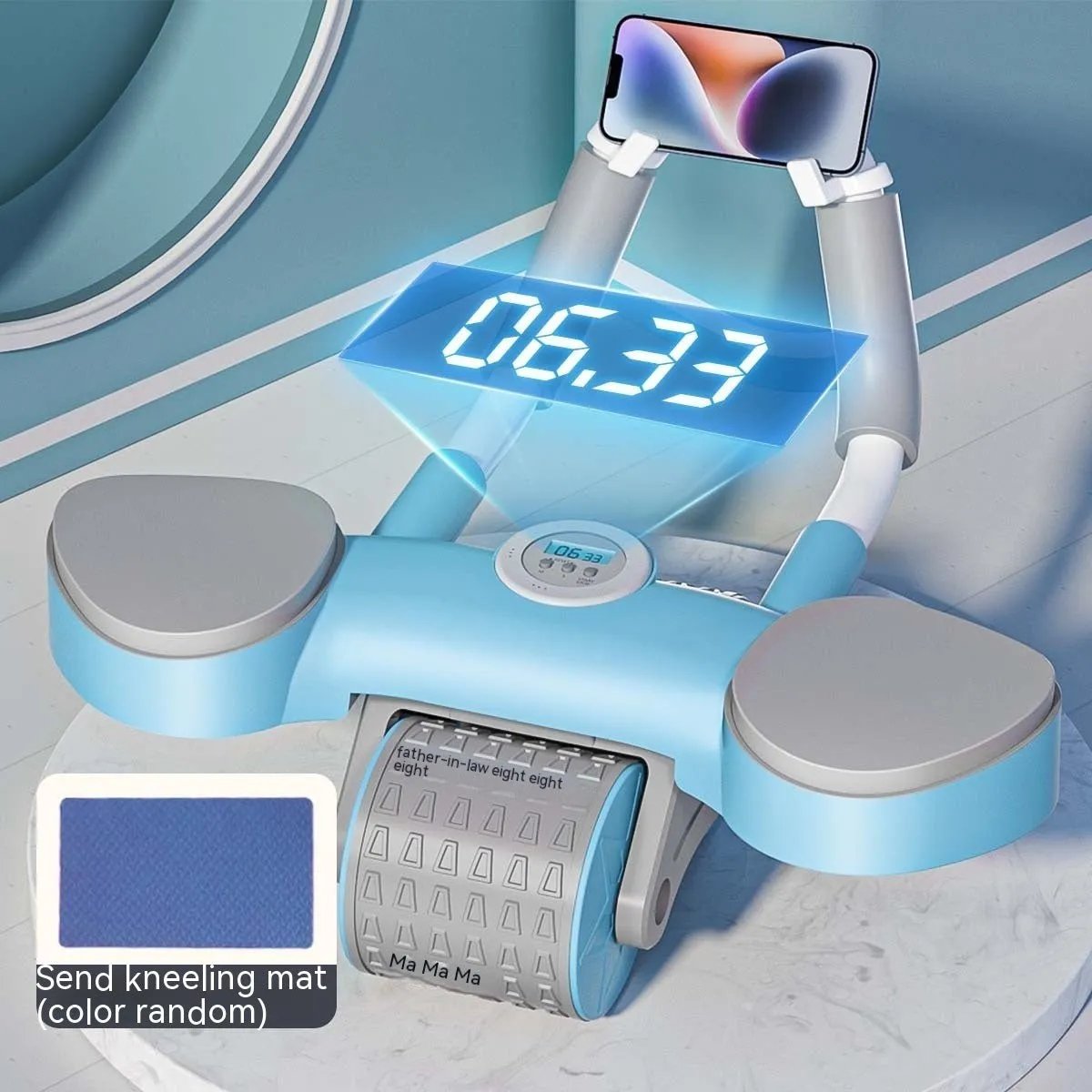 Abdominal Wheel Automatic Rebound Fitness Equipment Health Household - Semoor Make Me Fit