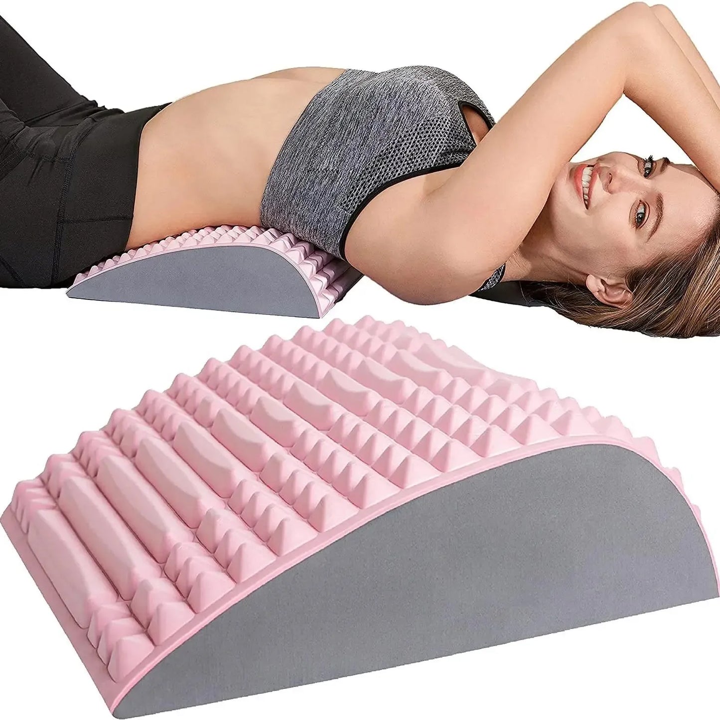 Back Pain Relief Stretcher Mat - Home Gym Essential - Semoor Make Me Fit
