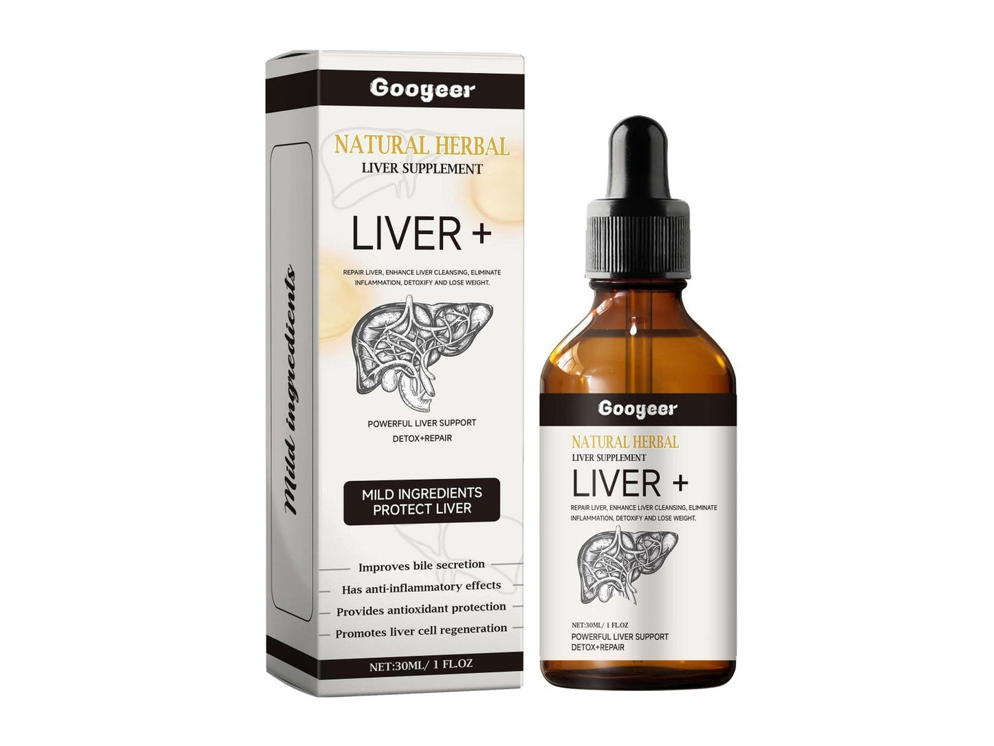 Natural Herbal Liver Supplement