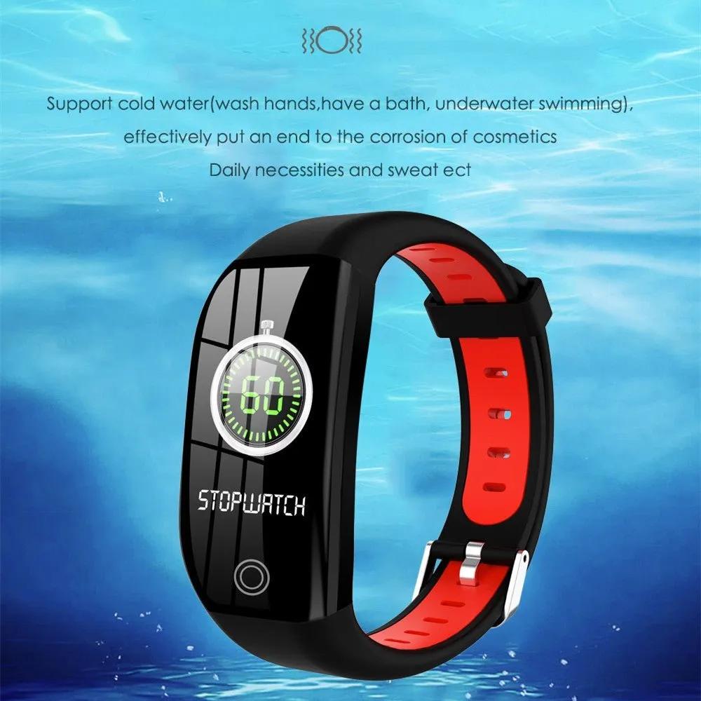 Color Screen F21 Smart Bracelet Monitor Sleep - Semoor Make Me Fit