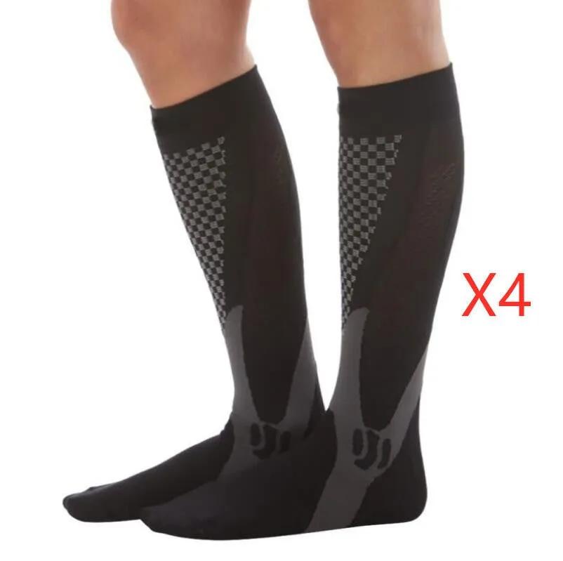 Compression Socks For Men&Women Best Graduated Athletic Fit For Running Flight Travel Boost Stamina Circulation&Recovery Socks - Semoor Make Me Fit