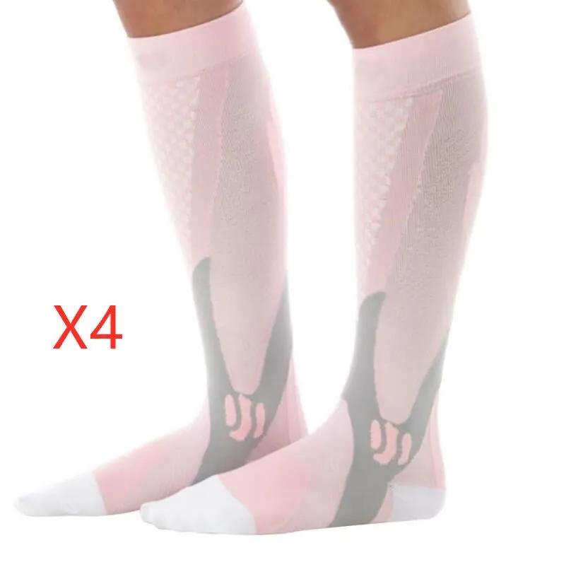 Compression Socks For Men&Women Best Graduated Athletic Fit For Running Flight Travel Boost Stamina Circulation&Recovery Socks - Semoor Make Me Fit