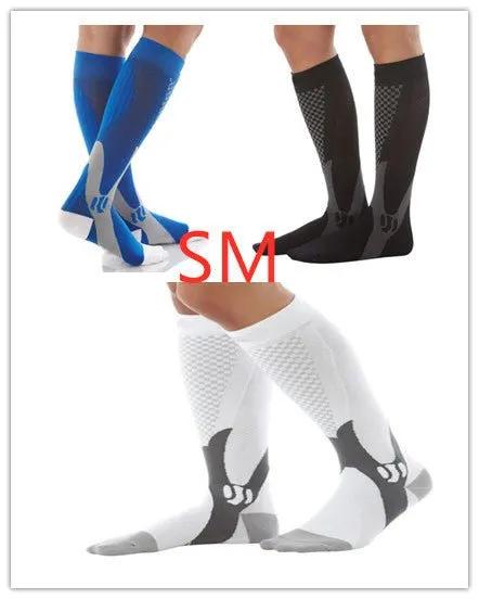 Compression Socks For Men&Women Best Graduated Athletic Fit For Running Flight Travel Boost Stamina Circulation&Recovery Socks - Semoor Make Me Fit