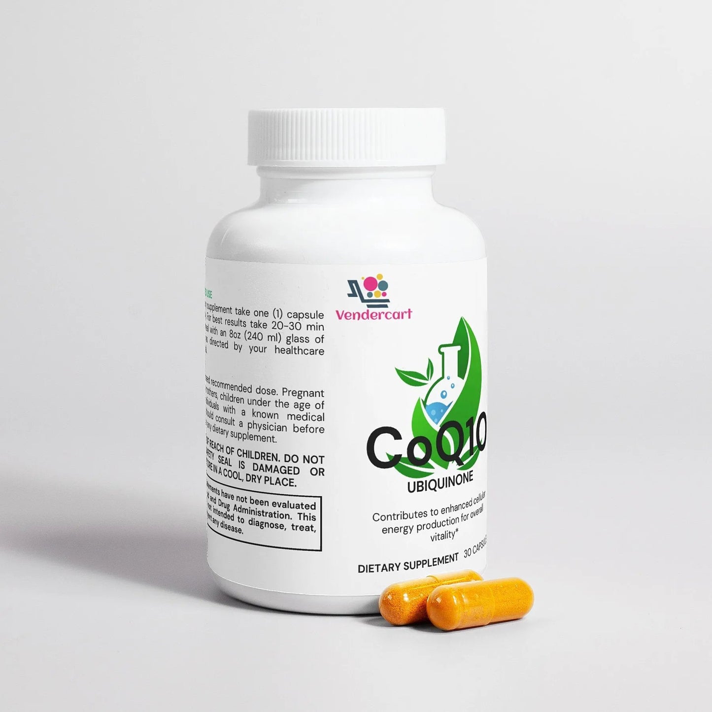CoQ10 UBIQUINONE 30 CAPSULES - Semoor Make Me Fit