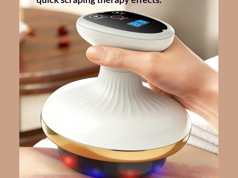 Electric Meridian Brush Home Abdominal Massage Gua Sha Board Massager