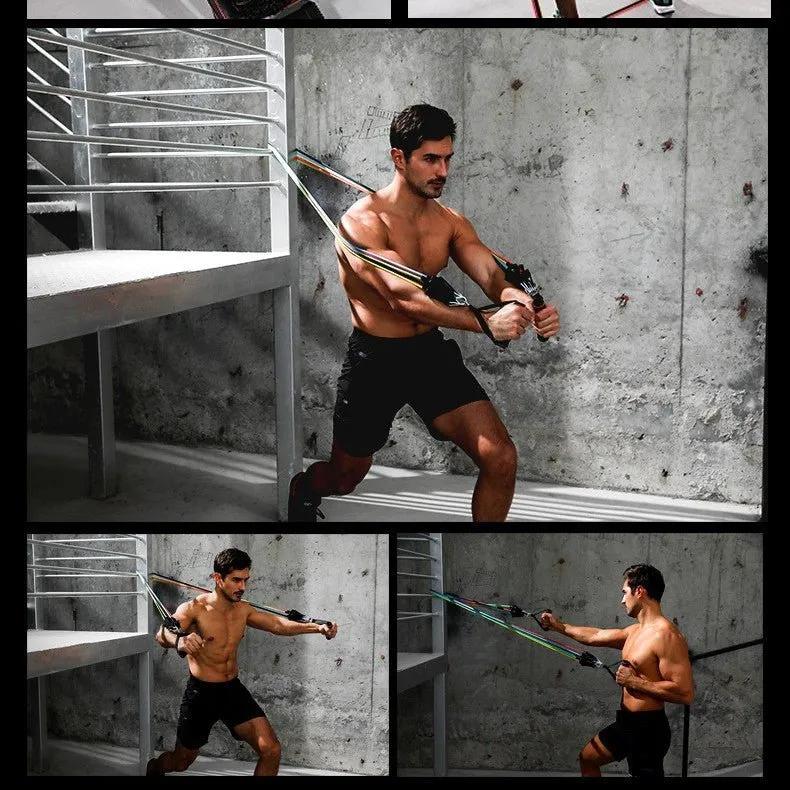 Fitness resistance band tension rope elastic rope cover - Semoor Make Me Fit