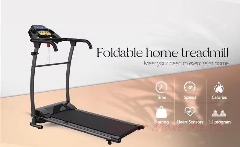 Folding Treadmill Electric Running Machine - Semoor Make Me Fit