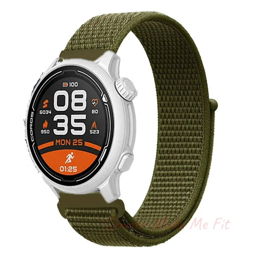 For COROS PACE 3 Sports Nylon Strap Band Watchband For COROS APEX 2 Pro/PACE 2 Wristband APEX 46mm 42mm Bracelet Watchbelt - Semoor Make Me Fit