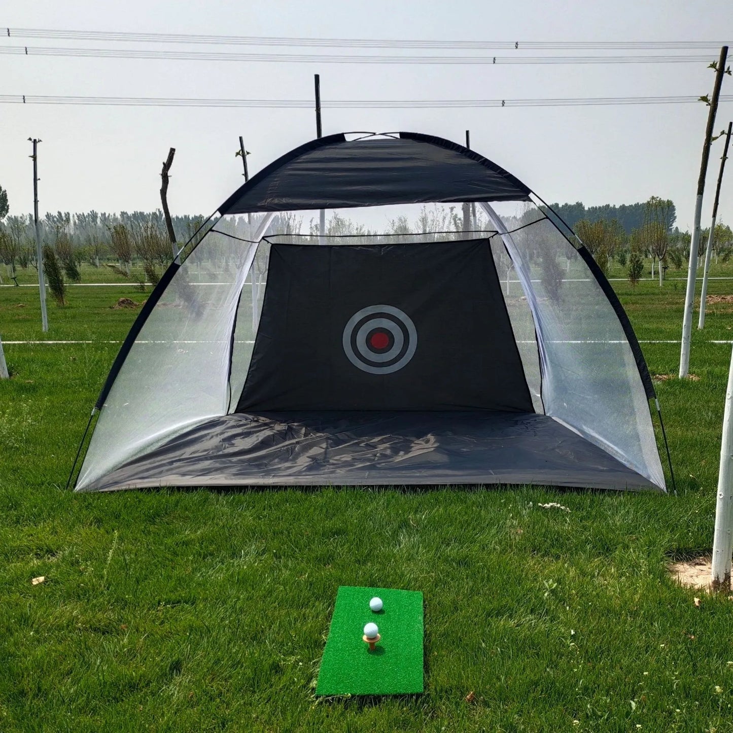 Golf Practice Net Tent, Golf Hitting Cage, Garden Grassland Practice Tent, Golf Training Equipment, Mesh Outdoor. - Semoor Make Me Fit