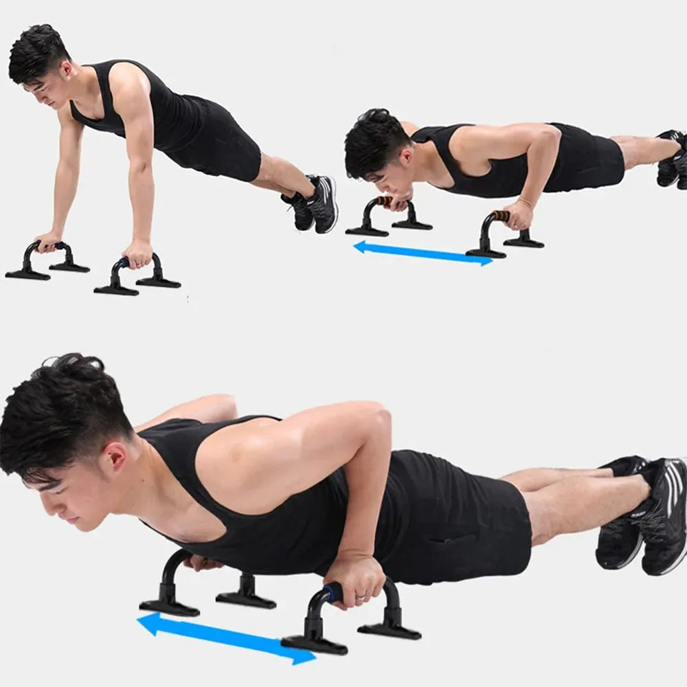 Home Fitness Set: Abdominal Wheel Roller, Push - Up Bar, and Jump Rope - Semoor Make Me Fit