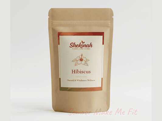 Shekinah Foods and Herbs Hibiscus packaging