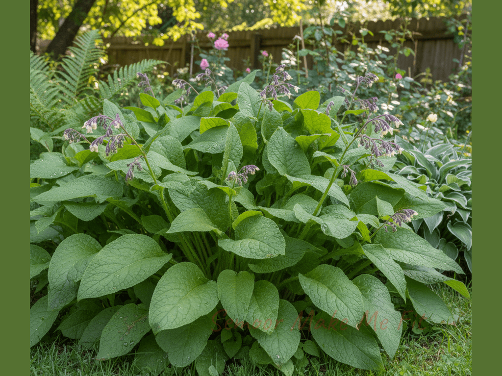 Comfrey Plant Growing