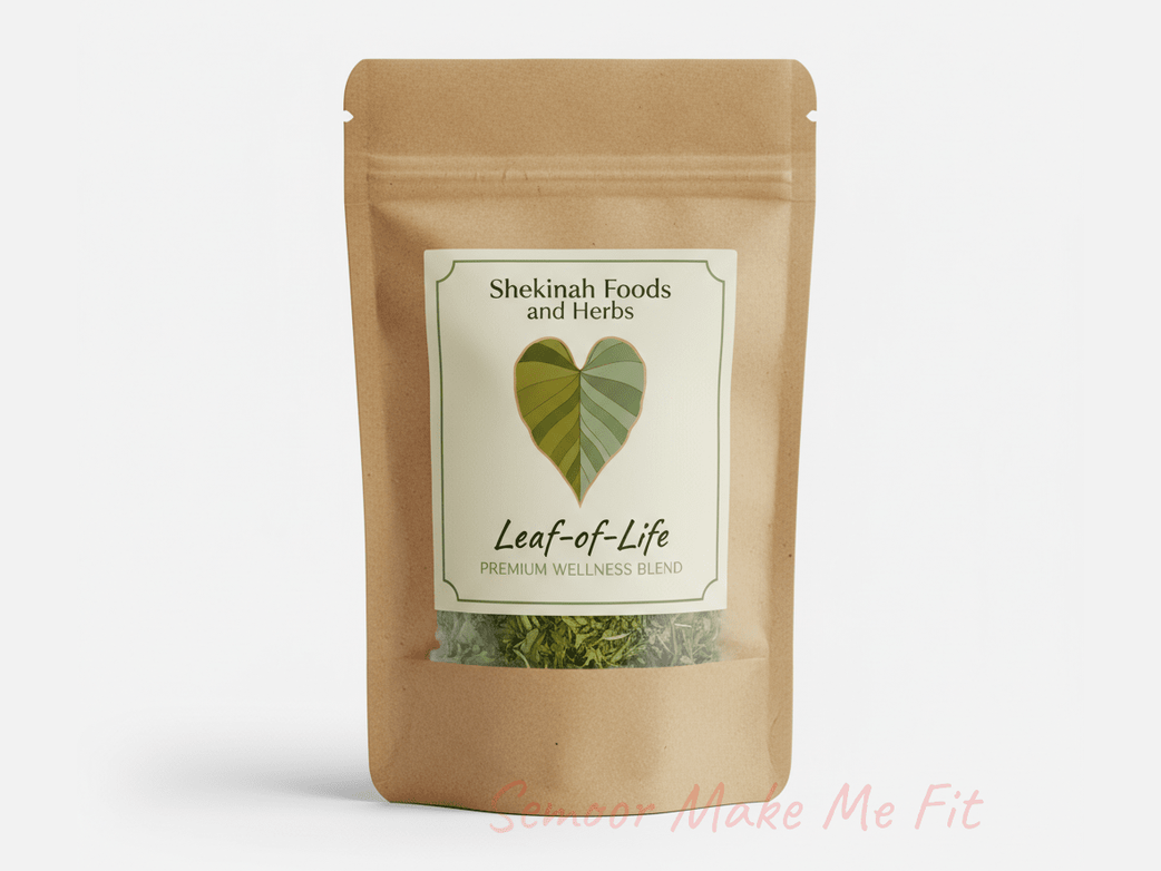 Shekinah Foods and Herbs Leaf-of-Life packaging