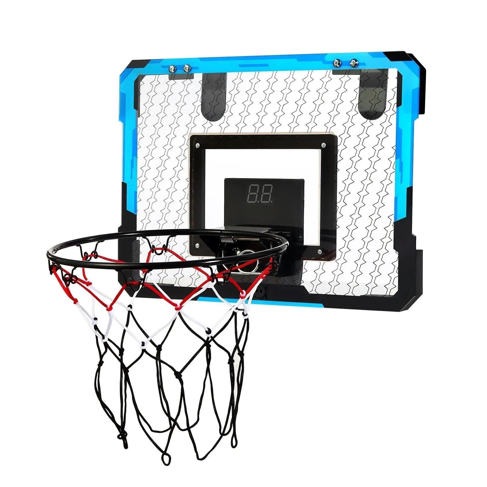 Kids Basketball Hoop With LED Lights & Audio Scoreboard Indoor Basketball Hoop - Semoor Make Me Fit