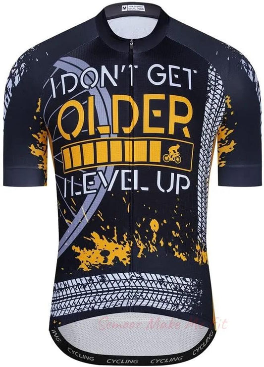 Men's Cycling Jersey - Breathable & Reflective - Semoor Make Me Fit