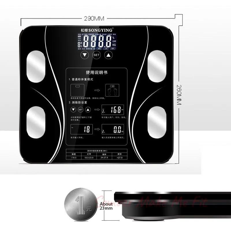 Multifunctional fat scale - Semoor Make Me Fit
