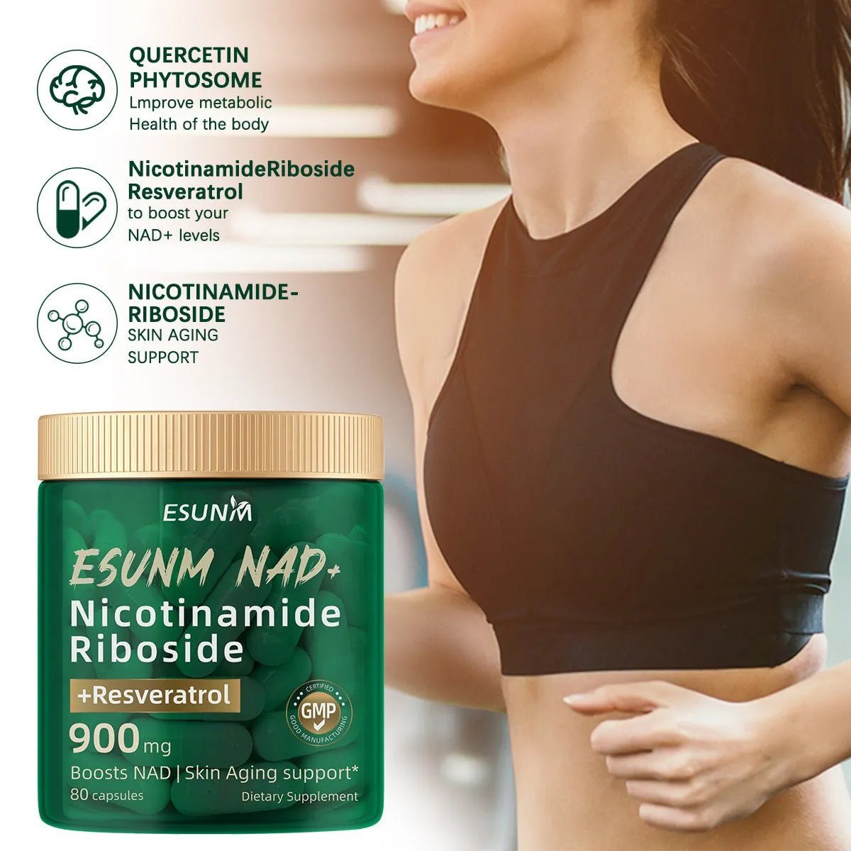 NAD Nicotinamide Riboside Nucleosides - Semoor Make Me Fit