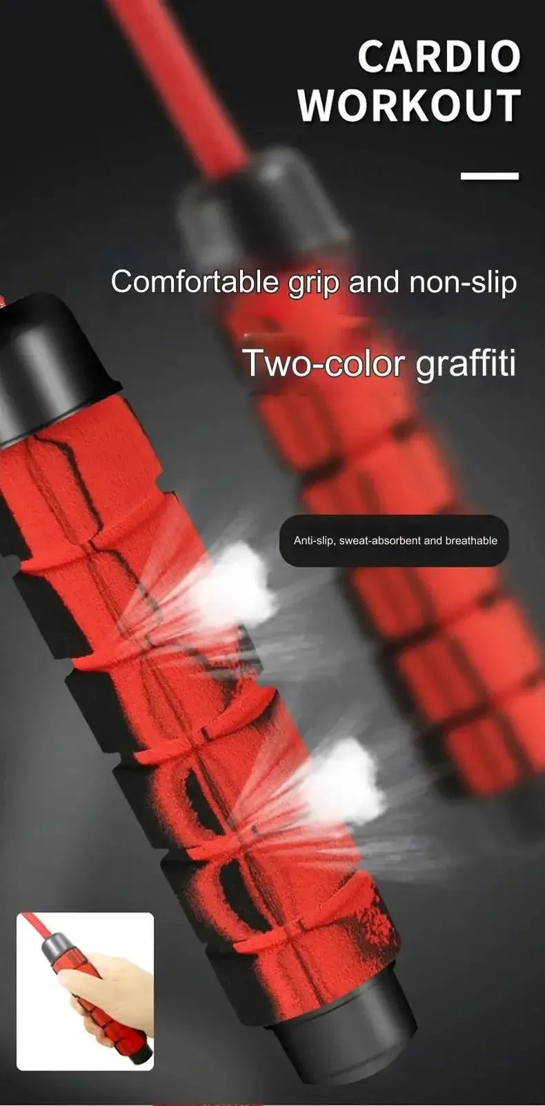 Portable Speed Jump Rope - Home Fitness - Semoor Make Me Fit