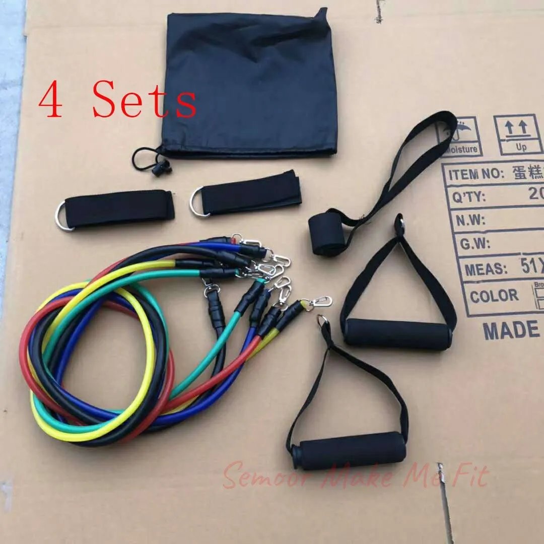 Pull Rope Elastic Rope Strength Training Set - Semoor Make Me Fit