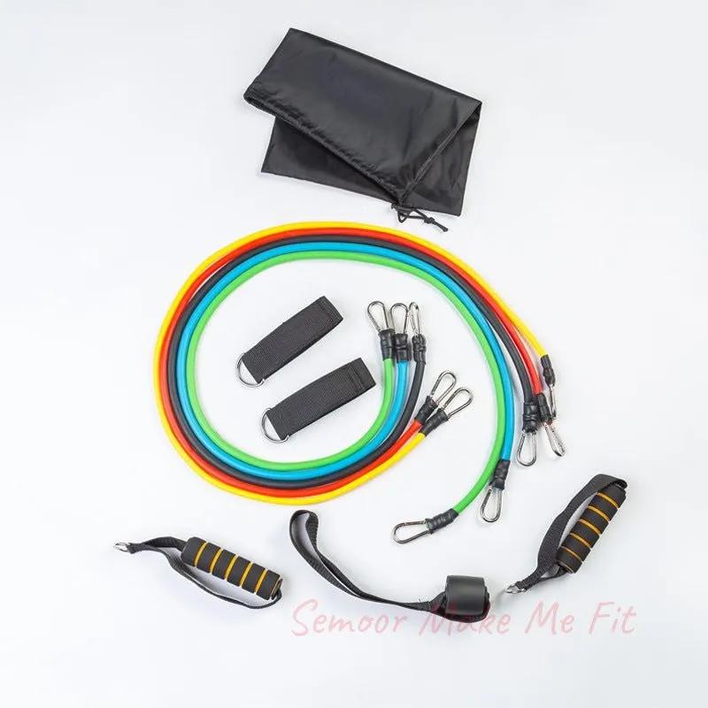 Pull Rope Elastic Rope Strength Training Set - Semoor Make Me Fit