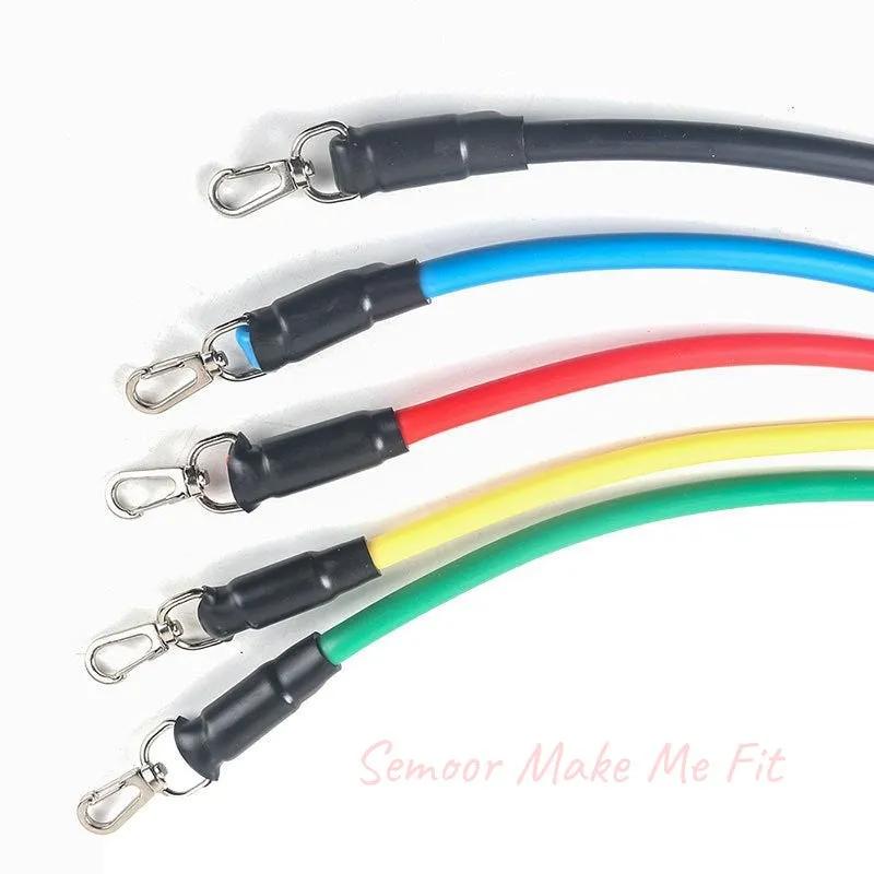 Pull Rope Elastic Rope Strength Training Set - Semoor Make Me Fit
