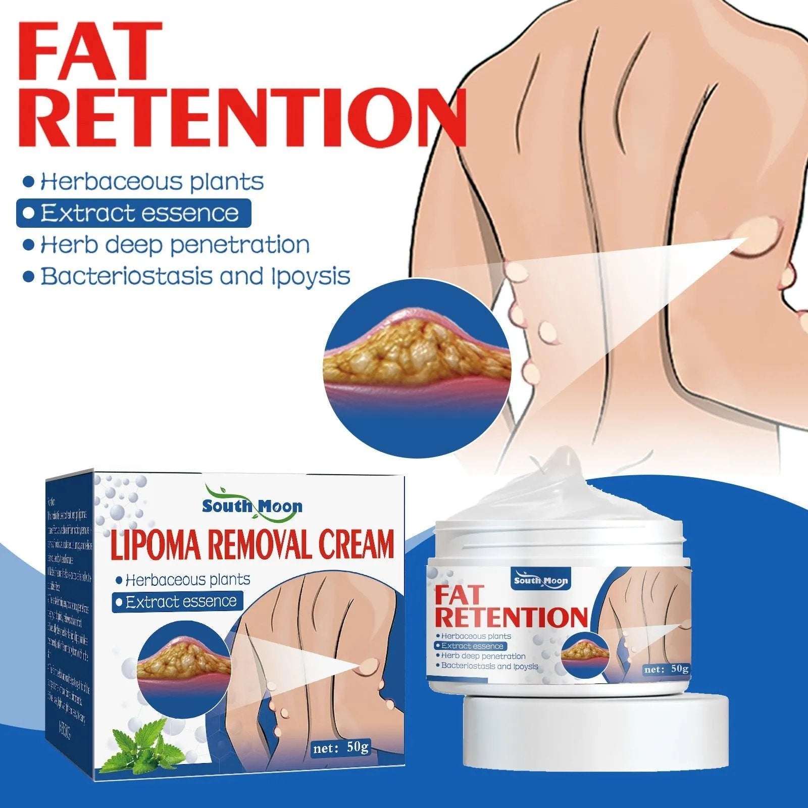 Repair Fat Care Relieve Fat Mass Repairing Cream - Semoor Make Me Fit