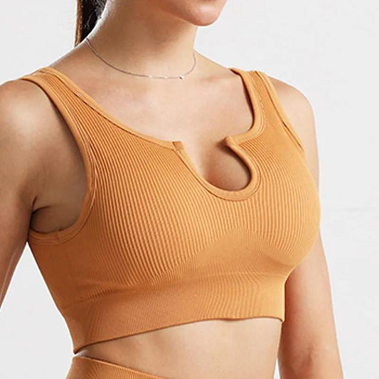 Seamless Knitted Exercise And Fitness Yoga Vest - Semoor Make Me Fit