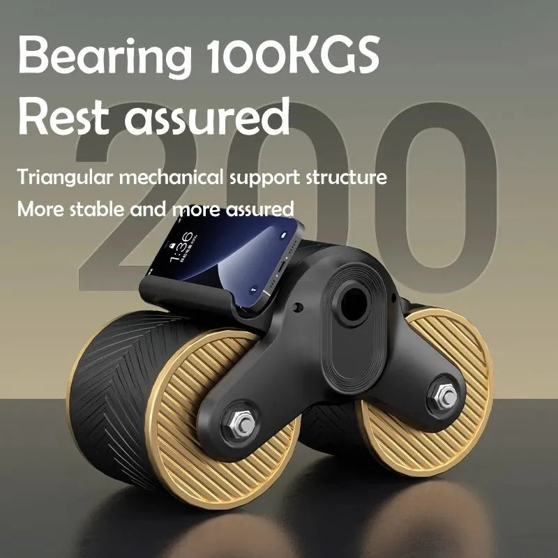 Smart Ab Wheel Roller with Automatic Rebound - Semoor Make Me Fit