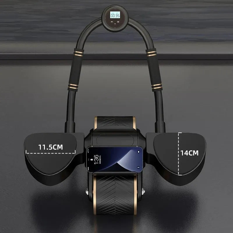 Smart Ab Wheel Roller with Automatic Rebound - Semoor Make Me Fit