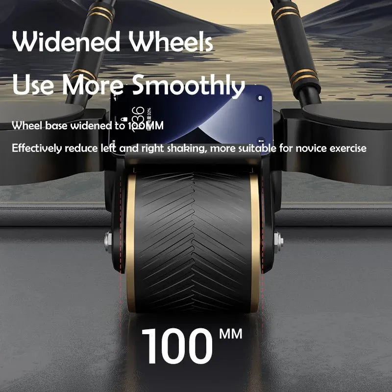 Smart Ab Wheel Roller with Automatic Rebound - Semoor Make Me Fit