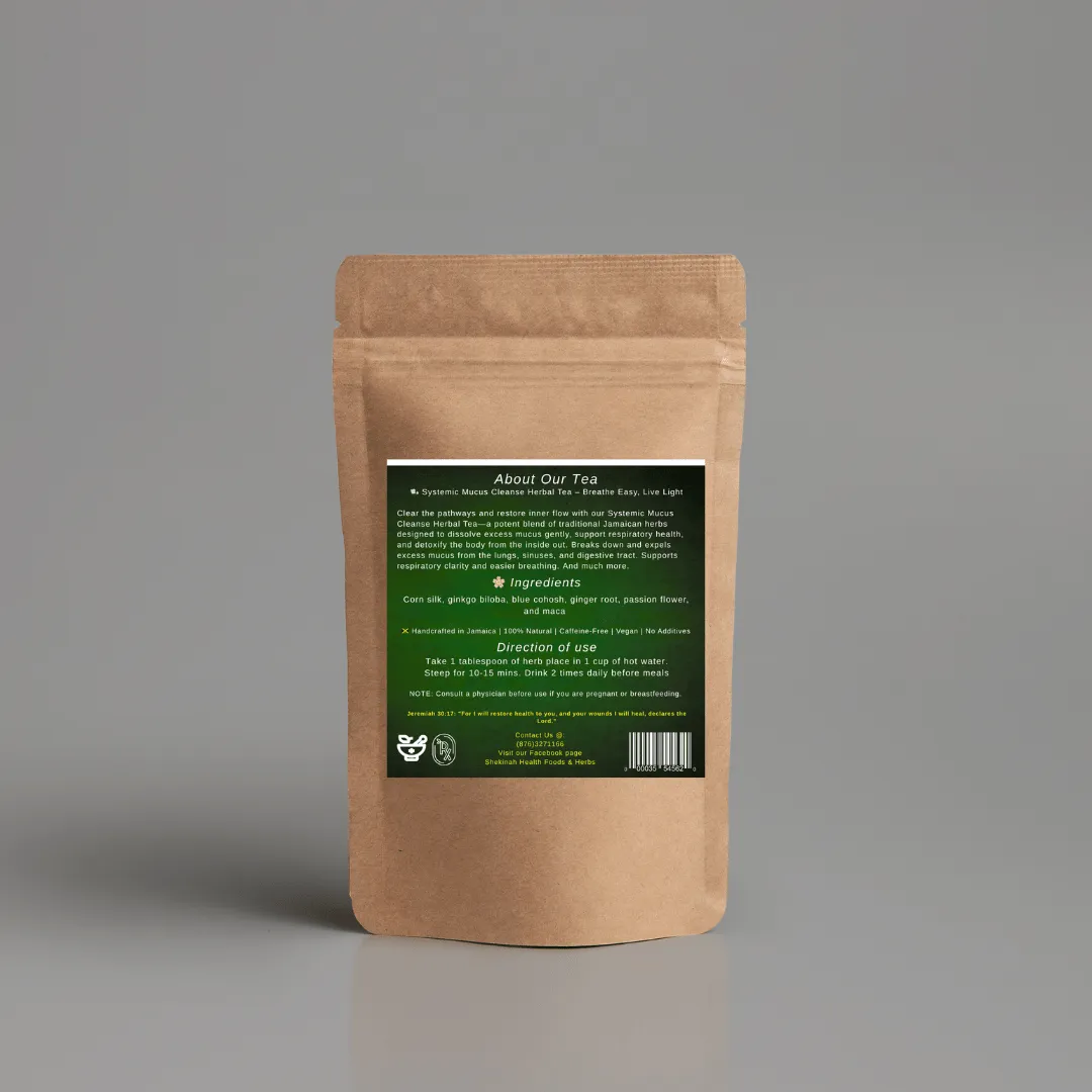 🌿 Systemic Mucus Cleanse Herbal Tea - Semoor Make Me Fit