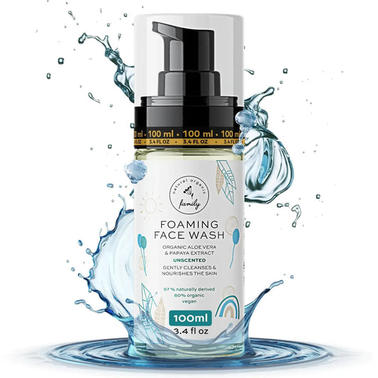 Tween Organic Foaming Cleanser - Gentle Hydrating Face Wash - Semoor Make Me Fit