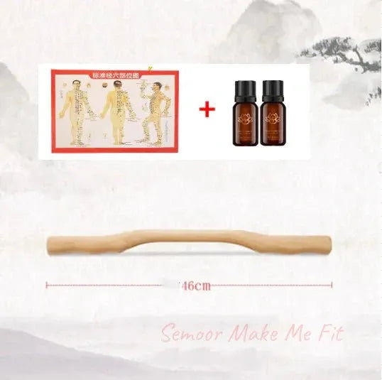 Wellness Wood Massage Set - Semoor Make Me Fit