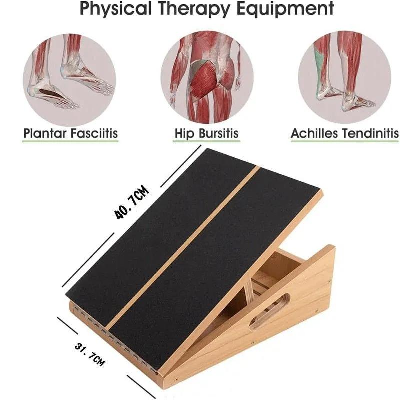 Wooden Adjustable Angle Stretch Board Exercise Fitness Equipment - Semoor Make Me Fit